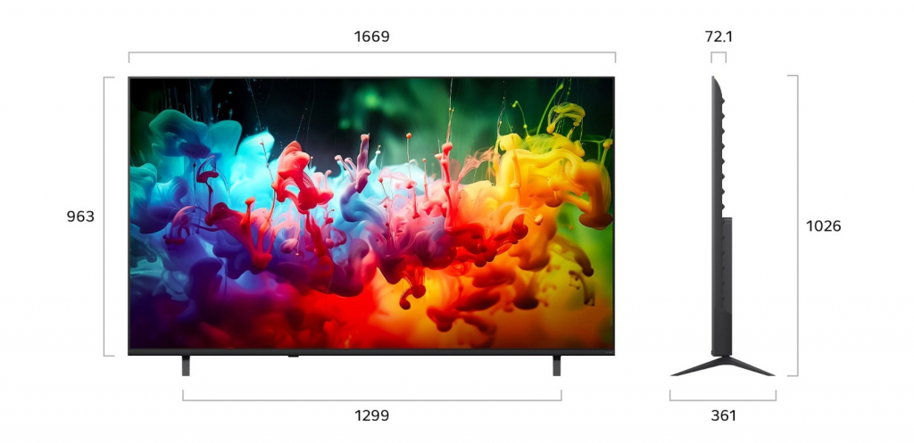 Телевизор LG LED 85QNED70B3A